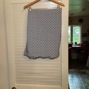 Adorable Talbots print skirt size Petite 16